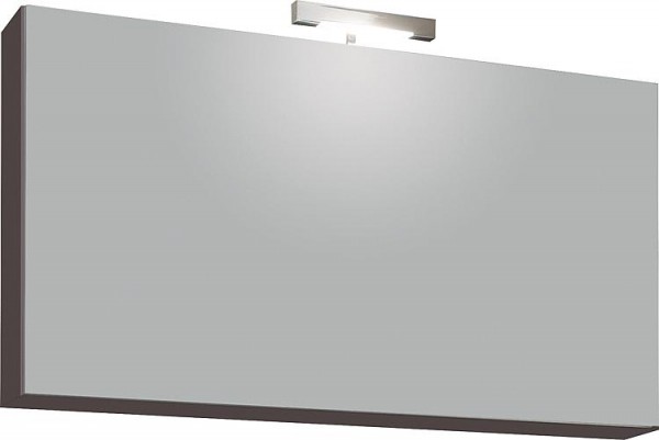 Spiegelschrank mit Beleuchtung anthrazit matt 1 Klapptür 950x500x188mm