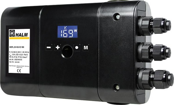 Halm Hocheffizienzpumpe HEPL Optimo 25-10.0, G180 Baulänge 180 mm, DN25