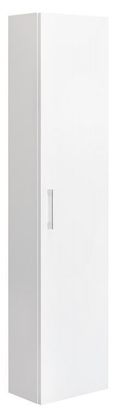 Hochschrank Serie MAA 1 Türe weiß Hgl. Anschlag rechts 350x1500x208mm