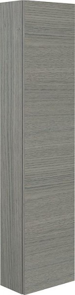 Hochschrank Serie MAF 1 Türe Ulme grau reversibel 350x1500x208mm