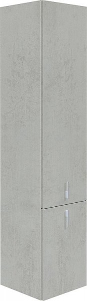 Hochschrank Serie MBG 2 Türen E. grau Steind. Anschlag rechts 350x1625x370mm