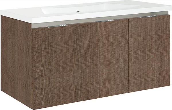 WTU+Mineralguss-WT ENOVI Tranche braun 3 Türen 1060x535x510mm