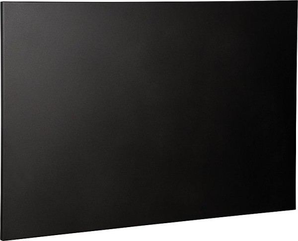 Infrarot-Heizung 600 Watt Stahl pulverbeschichtet schwarz für Wandmontage