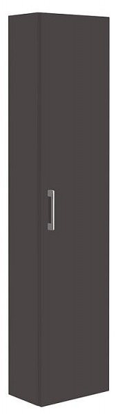 Hochschrank Serie MAA 1 Türe anthrazit matt Anschlag rechts 350x1500x208mm