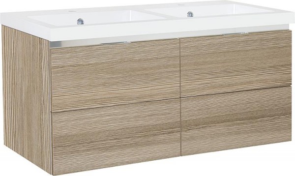 WTU+Mineralguss-WT EPIC Lärche hellbraun 4 Auszüge 1210x580x510mm