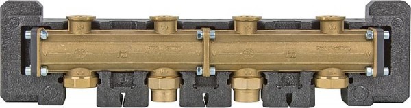 Modulverteiler DN25(1) 2-fach, bis zu 3Heizkreise anschließbar