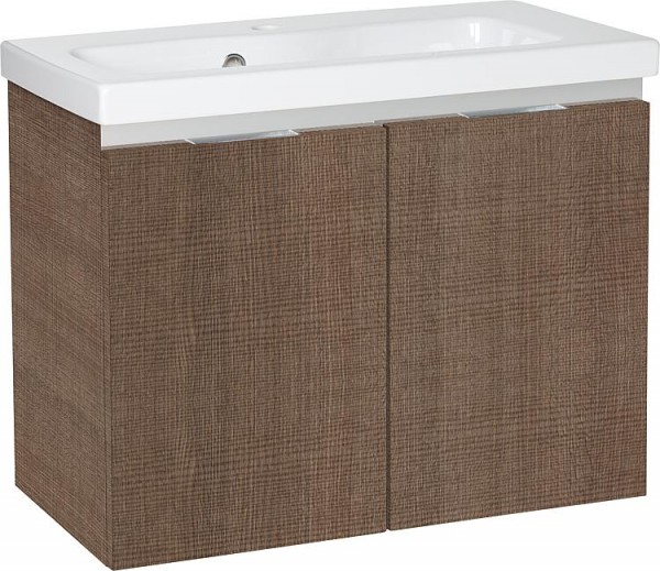 WTU+Keramik-WT EOLA Tranche braun 2 Türen 610x580x380mm