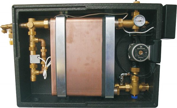 Frischwasserstation Gross max. 76l/min.,inkl.Zirkulation