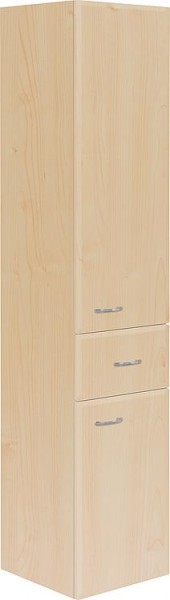 Hochschrank Serie MAC 2 Türen 1 Ausz. Birne Dekor Anschlag li. 300x1440x320mm