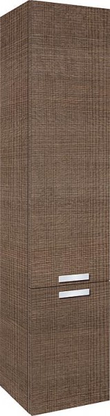 Hochschrank Serie MBB 2 Türen Tranche braun Anschlag rechts 350x1625x370mm