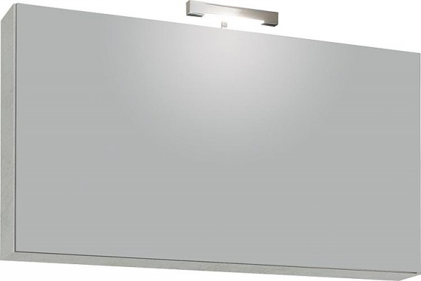 Spiegelschrank mit Beleuchtung Eiche grau Steindekor 1 Klapptür 950x500x188mm