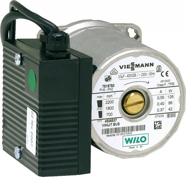 Viessmann Umwälzpumpenkopf VIHU/7 Bus, Ref. 7837521 ersetzt 7819750