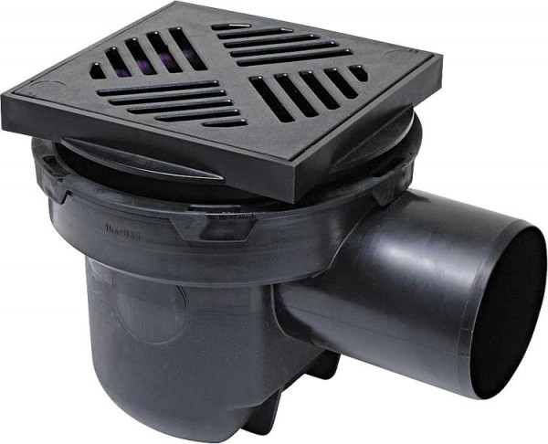 Kessel Leichtflüssigkeitssperre DN 100 aus Kunststoff