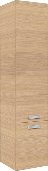 Hochschrank Serie MAB 2 Türen Eiche hell Anschlag rechts 350x1585x370mm