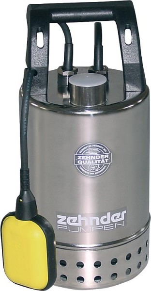Schmutzwassertauchpumpe Edelstahl 11/4 IG, 230 V, Fördermenge 10 m3/h Korngröße 30 mm E-ZW 80 A