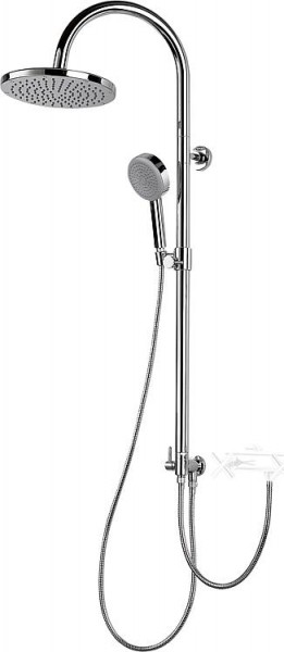 Brausesystem Pure style two Dinamica 1 Handbrause + d200 mm Kopfbrause