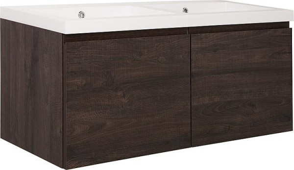 WTU+Mineralguss-WT ELAI Eiche dunkel Dekor 2 Auszüge 1210x580x510mm