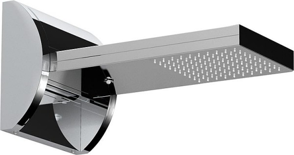 Kopfbrause AQUAVOLO ausklappbar,Edelstahl poliert