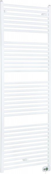 Elektrischer Handtuchheizkörper Aluminium, Typ eCOOL ED Digital 1000 Watt, weiß RAL 9010