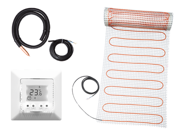 Technotherm WFK 8.0 elektrische Fußbodenheizung Heizmatten Set 160W/qm