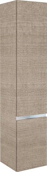 Hochschrank Serie MBH 2 Türen Tranche ecru Anschlag rechts 350x1655x370mm