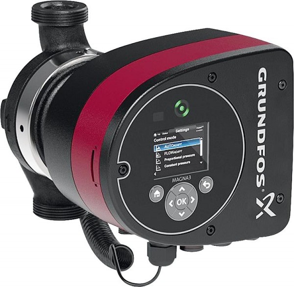 Umwälzpumpe Grundfos Magna 3, 32-100 ohne Verschraubungen
