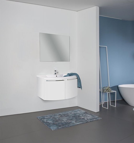 Badmöbel-Set ELONIA weiß matt 2 Türen