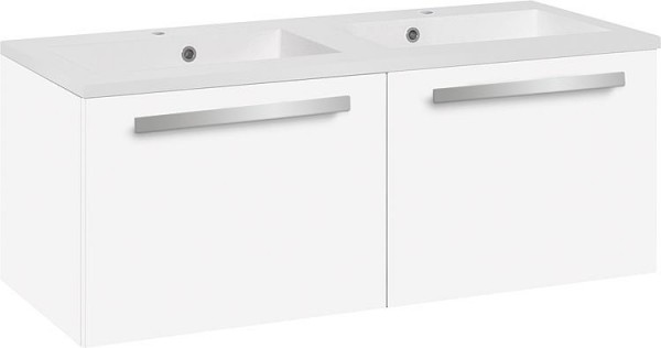 WTU+Mineralguss-WT EBLI weiß matt 2 Auszüge 1210x494x510mm