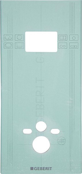Geberit GIS Paneel Wand-WC für Sigma Up-Kästen 12cm Baustoffkl.A2/DIN4102, VPE=15St.