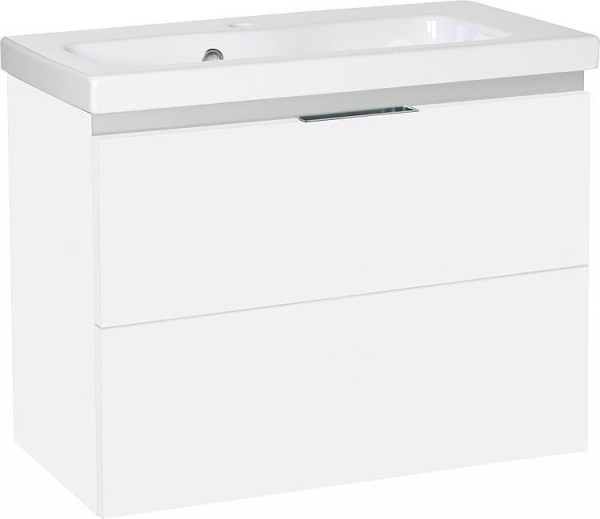 WTU+Keramik-WT EOLA weiß Hochglanz 2 Auszüge 610x580x380mm