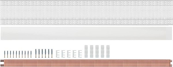 Heizleistenpaket 1 Wasserführende Heizleiste Behördenmodell,einfach