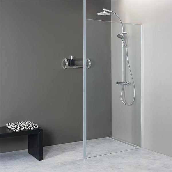 Walk-In Elora Modell 1, Dusch- abtr., Wandpr.+ 1 Stabilisations- pfosten, 780x2000x8mm ESG