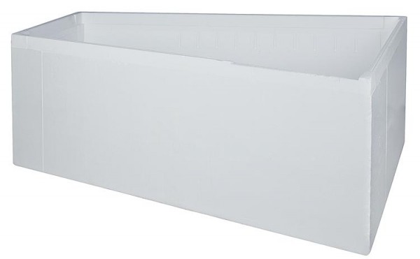 Wannenträger zu Raumspar- Badewanne Lago II r. 93 728 31 BxHxT: 1720x630x1320/670mm