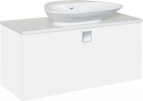 WTU+Keramik-WT ELION weiß matt 1 Auszug960x650x380/445mm