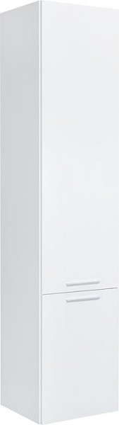 Hochschrank Serie MBK 2 Türen weiß mattAnschlag links 350x1625x370mm