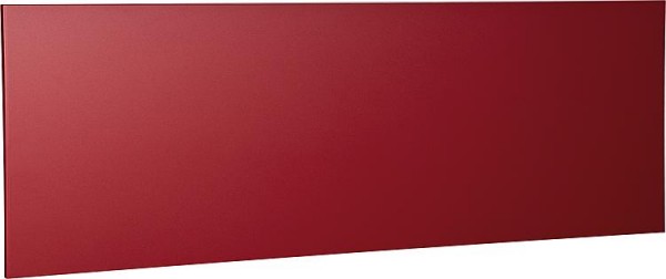 Infrarot-Heizung 1200 Watt Stahl pulverbeschichtet, rot für Wandmontage