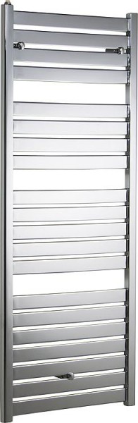Design-Heizkörper Farbe: chrom Größe: 1400x565 mm