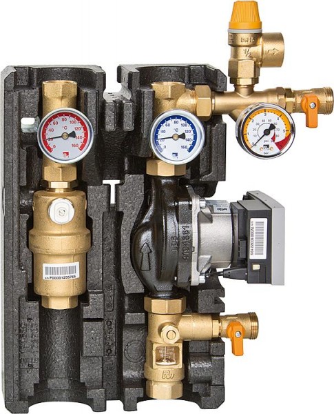Solarstation Midi Basic RL DN20 mit Wilo Yonos PARA ST 15/7 PWM