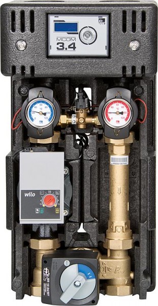 Kesselladeset Heatbloc MC46 DN25 (1), 3-Wege-Mischer Wilo-Yonos Para-RSTG 25/7,5