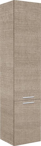 Hochschrank Serie MBK 2 Türen Tranche ecru Anschlag links 350x1625x370mm