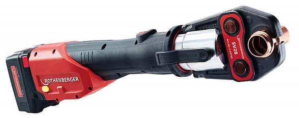 Akku-Pressmaschine Rothenberger Romax 4000 Basic 18V, 4Ah, im Kunststoffkoffer