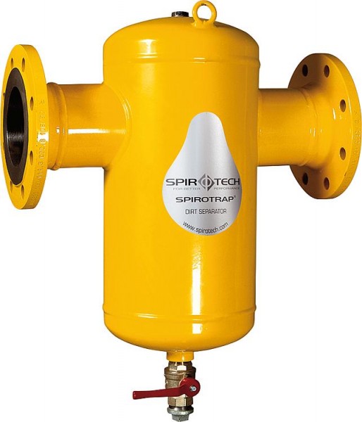 Schlammabscheider Spirotrap DN50, Flanschausführung