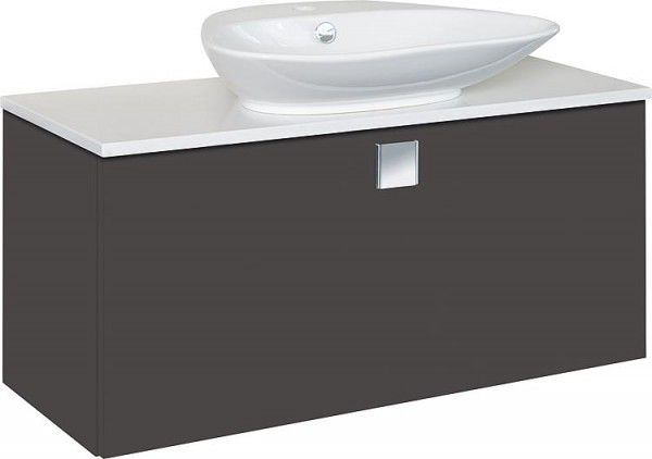 WTU+Keramik-WT ELION anthrazit matt 1 Auszug 960x650x380/445mm