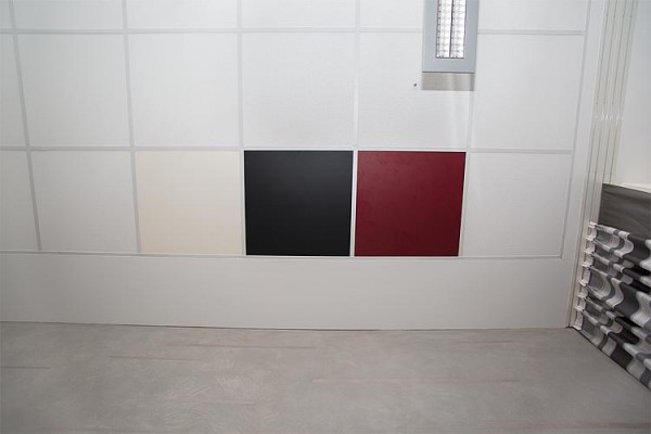 Infrarot-Heizung 400 Watt, Stahl pulverbeschichtet weiß, für Kassettendecken