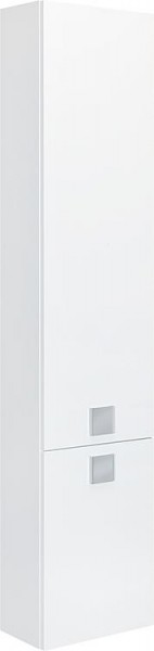 Hochschrank Serie MBL 2 Türen weiß Hgl.Anschlag rechts 350x1625x208mm