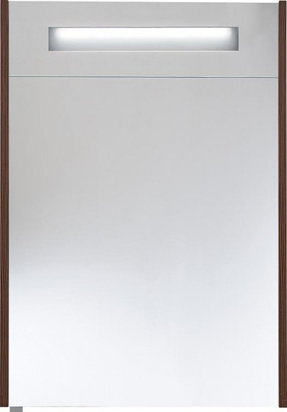Spiegelschrank m. bel. Blende Lärche braun 1 Türe 600x750x188mm