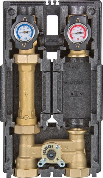 Heizkreisset K32 Heat Bloc DN 32(1 1/4)3-Wege-Mischer