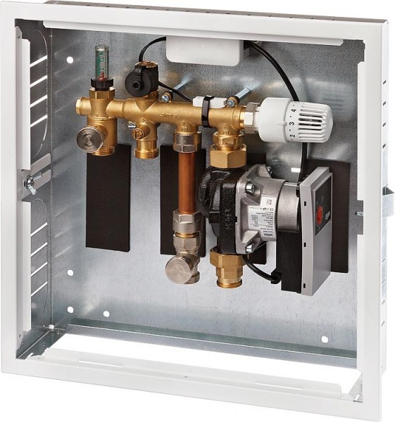 Regelbox komfort DN20(3/4) Eurokonus, Unterputz Metall- gehäuse