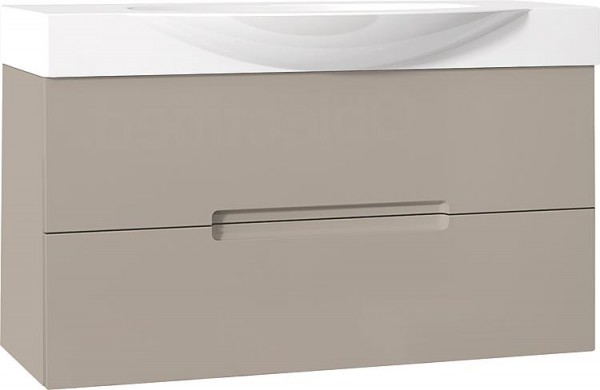 WTU+Keramik-WT EMILA hellgrau matt 2 Auszüge 870x534x370/490