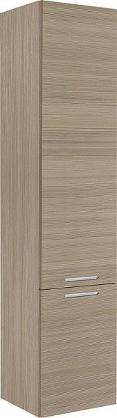 Hochschrank Serie MBK 2 Türen Lärche hellbraun Anschlag rechts 350x1625x370mm